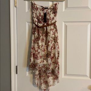 Floral Strapless Dress